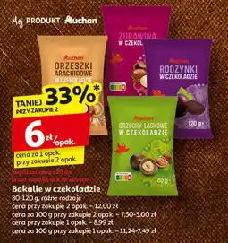 Auchan Orzechy laskowe w czekoladzie Auchan oferta