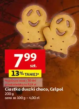 Auchan Ciastka halloween wesołe duszki Celpol oferta