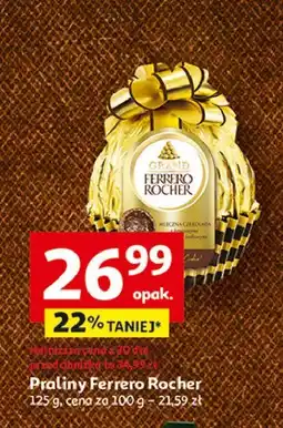 Auchan Bombonierka rocherone Ferrero Rocher oferta