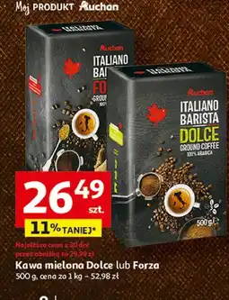 Auchan Kawa Auchan Italiano Barista Dolce oferta