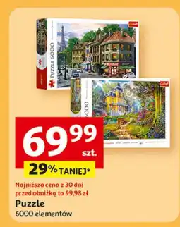 Auchan Puzzle 6000 elementów Trefl oferta