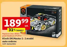 Auchan Klocki auto srebrne oferta