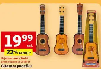 Auchan Gitara drewniana oferta