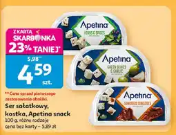 Auchan Ser feta z suszonymi pomidorami Arla Apetina oferta