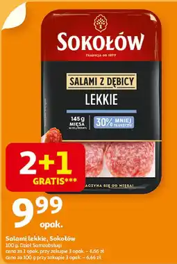 Auchan Salami dębickie Sokołów oferta