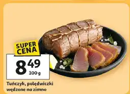 Auchan Tuńczyk wędzony na zimno - polędwica oferta