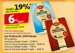 Auchan Ser królewski light Sierpc oferta