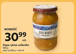 Auchan Zupa rybna solianka oferta