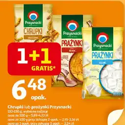 Auchan Prażynki solone Przysnacki oferta