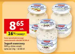 Auchan Jogurt mak z marcepanem Ehrmann Almighurt oferta