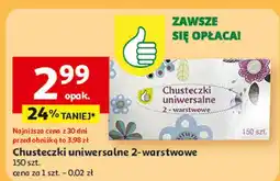 Auchan Chusteczki uniwersalne Podniesiony Kciuk oferta