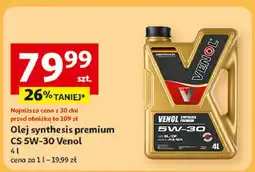 Auchan Olej 5w/30 Venol oferta