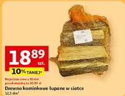 Auchan Drewno kominkowe 12.5 dm3 oferta