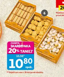 Auchan Ciastka rozetka Złotokłos oferta