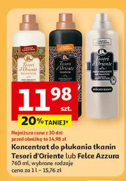 Auchan Koncentrat do płukania białe piżmo Tesori D'oriente oferta
