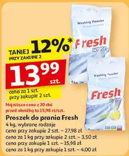 Auchan Proszek do prania kolorowego Fresh (Velvet Group) oferta