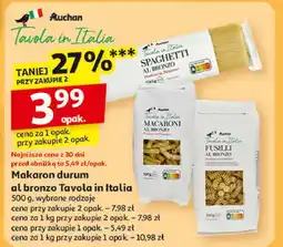 Auchan Makaron penne Auchan Tavola In Italia oferta
