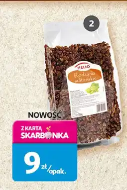 Auchan Rodzynki sułtańskie Helio oferta