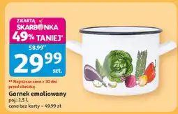 Auchan Garnek emaliowany 1.5 l oferta