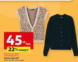 Auchan Sweter damski xs-3xl oferta