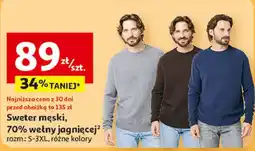 Auchan Sweter męski s-3xl oferta