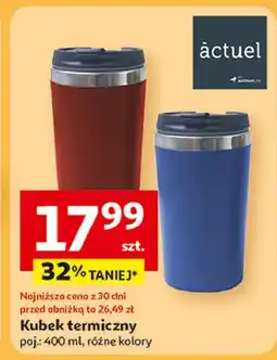 Auchan Kubek termiczny 400 ml Actuel oferta
