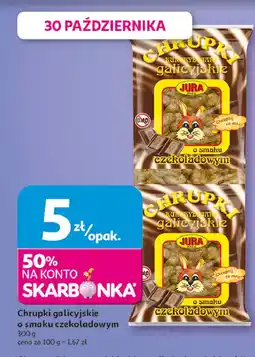 Auchan Chrupki galicyjskie czekoladowe Jura oferta
