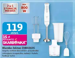 Auchan Blender zhb4563s Zelmer oferta