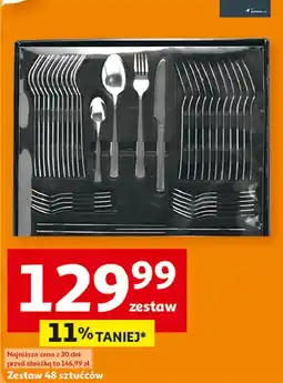 Auchan Zestaw sztućcow Auchan Collection oferta