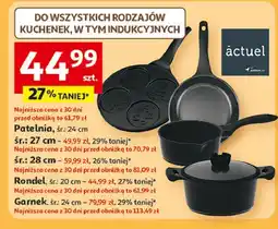 Auchan Garnek z pokrywką 24 cm Actuel oferta