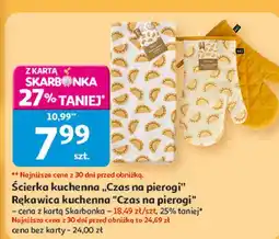 Auchan Ścierka kuchenna czas na pierogi Essex oferta