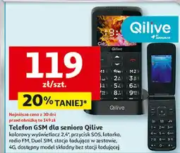 Auchan Telefon dla seniora 2.4 Qilive oferta