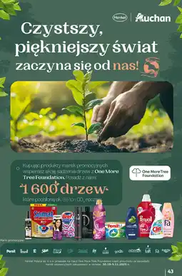 Auchan Żel pod prysznic pink jasmine & oil Fa oferta