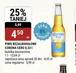 bi1 PIWO BEZALKOHOLOWE CORONA CERO oferta