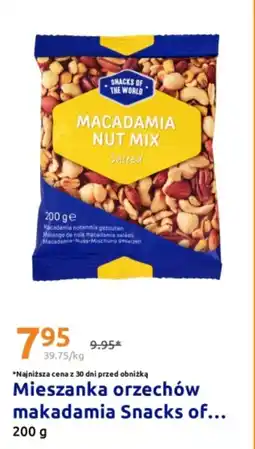 Action Mieszanka orzechów makadamia Snacks of the World oferta