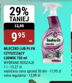 bi1 Mleczko lub Płyn Czyszczący Ludwik oferta