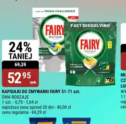 bi1 KAPSULKI DO ZMYWARKI FAIRY oferta
