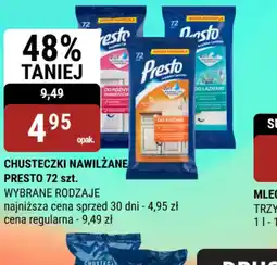 bi1 CHUSTECZKI NAWILZANE PRESTO oferta