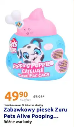 Action Zabawkowy piesek Zuru Pets Alive Pooping oferta