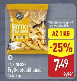 ALDI Frytki steakhouse LA FINESSE oferta