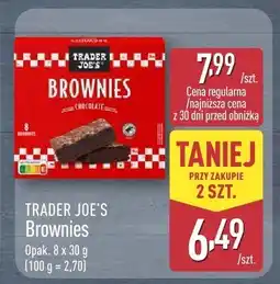 ALDI Batoniki Brownies 8 szt. Trader Joe's oferta