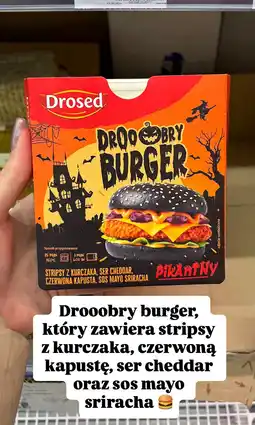 Dino Burger Halloween z kurczakiem Drosed oferta