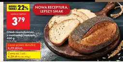 Biedronka Chleb nowodworski z maślanką i makiem, 450 g Biedronka oferta