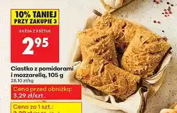 Biedronka Ciastko z pomidorami i mozzarellą Biedronka oferta