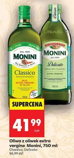 Biedronka Oliwa z oliwek extra vergine Delicato Monini oferta