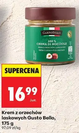 Biedronka Krem z orzechów laskowych 175 g Gusto Bello oferta
