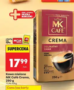 Biedronka Kawa mielona MK Café Crema, 250 g oferta