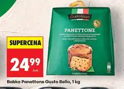 Biedronka Babka Panettone 1 kg Gusto Bello oferta