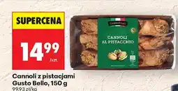 Biedronka Cannoli z pistacjami 150 g Gusto Bello oferta