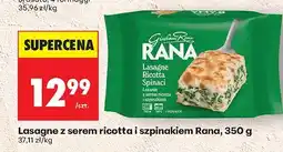 Biedronka Lasagne z serem ricotta i szpinakiem Rana oferta